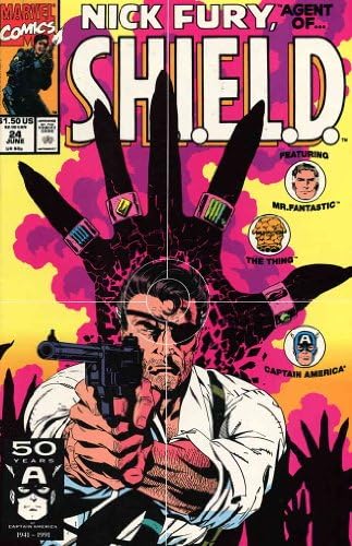 Ник Fury, представител Щ. И. Т. А (3-та серия) 24 VF ; Комиксите на Marvel | Капитан Америка