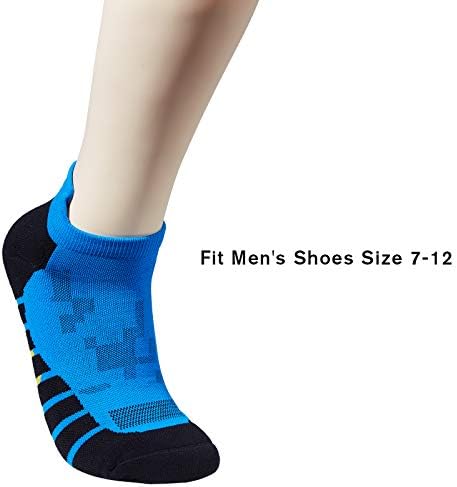 Мъжки Меки Безшевни Чорапи за бягане със защита От Изпотяване, Мехури и без Мирис, Устойчиви На Дълбоко Вырезу