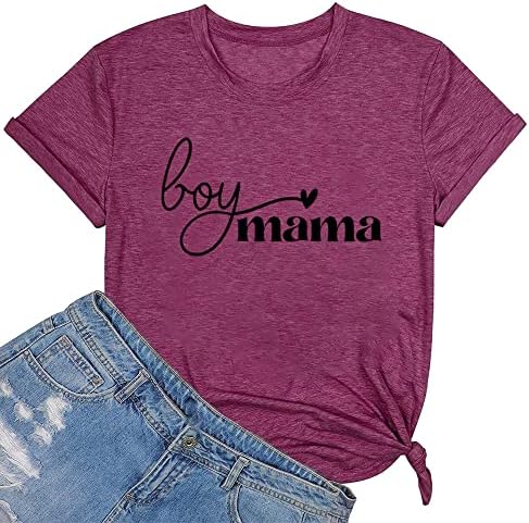 Тениски с образа на Мама, за Жени, Ден на Майката, Тениски Мама Mommy Mom Bruh, Ежедневни Потници, Тениски, Подаръци
