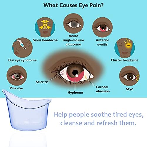 Чаши за еднократна употреба за измиване на очите от умора - 50 бр Преносими Чашки за промиване на очи, Нестерильные,