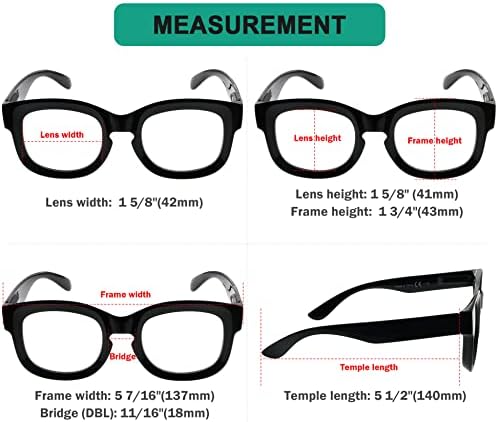 Eyekepper Спестете 10% на 5 опаковки женски ретро очила за четене в голям размер, и 4 опаковки ридеров голям
