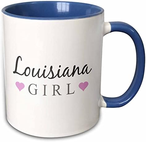3. Момиче от Луизиана - гордостта на родния си щат - САЩ - Съединените Щати на Америка. - Чаши (mug_161850_1)