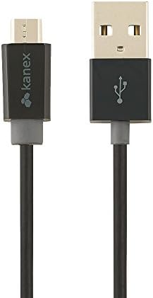 Кабел за синхронизация и зареждане Kanex Micro USB-USB 4 фута (1,2 метра)-Черен