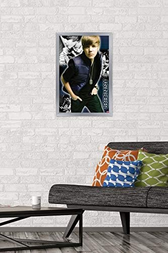 Джъстин Бийбър от International Trends - Готин Плакат на стената, 22.375 x 34, premium версия без рамка