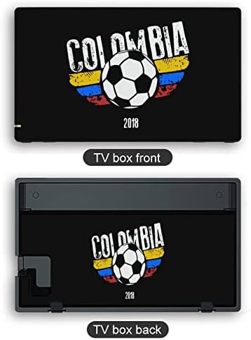 Колумбийски Футболен Флаг Преминете Стикер С Красив Дизайн Цялостна Защита на Кожата за Nintendo Превключвател