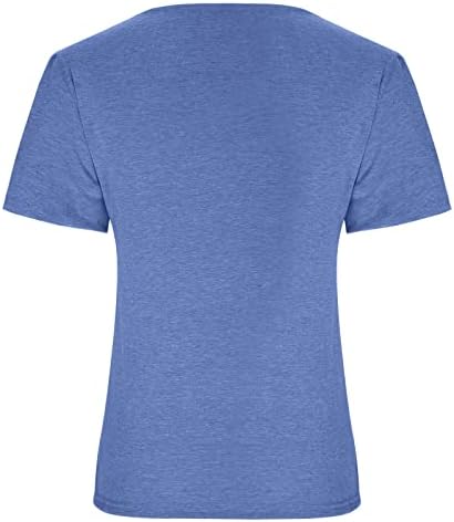 Ризи Дамски Ежедневни елегантно облечен С Квадратни Деколтета, Тениски с Къси, Буйни, с дълъг Ръкав, Потници