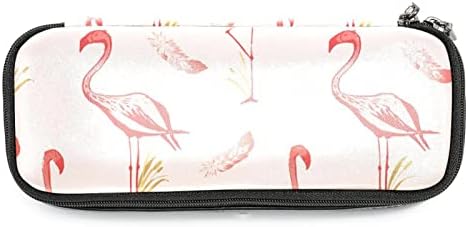 Чанта за грим Косметичек TBOUOBT за жени, Малки Пътни Чанти за грим, Цвят Розово Фламинго
