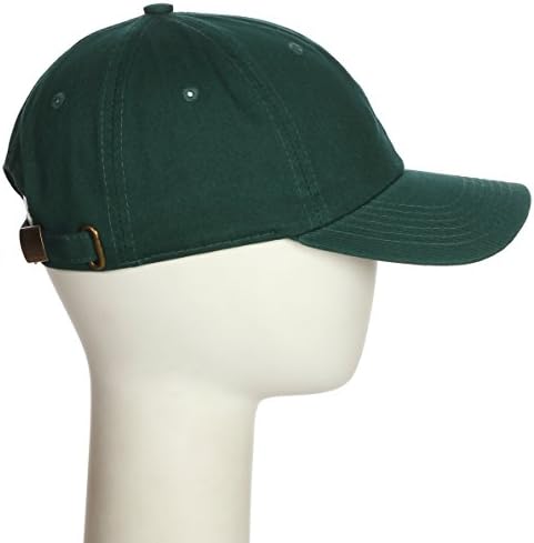Изработена по поръчка бейзболна шапка с Начални Букви от A до Z Класическата бейзболна шапка, Dk Зелена Шапка