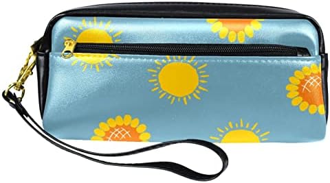 TBOUOBT Козметични чанти, козметични Чанти за жени, Малки Пътни Чанти за Грим, cartoony цветето на
