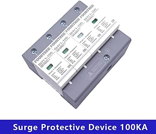 1 бр. устройство за защита от пренапрежение SPD AC 3P + N 40 ~ 80KA 60KA ~ 100KA 385 В 420 за защита от мълнии